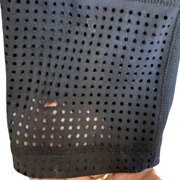 ZYIA Active Black Moto High Waisted Leggings Sz 2 #315J - Picture 7 of 9